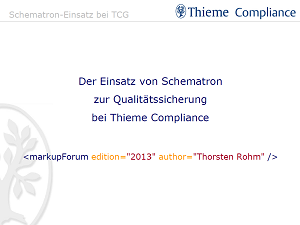 Vortrag Thorsten Rohm